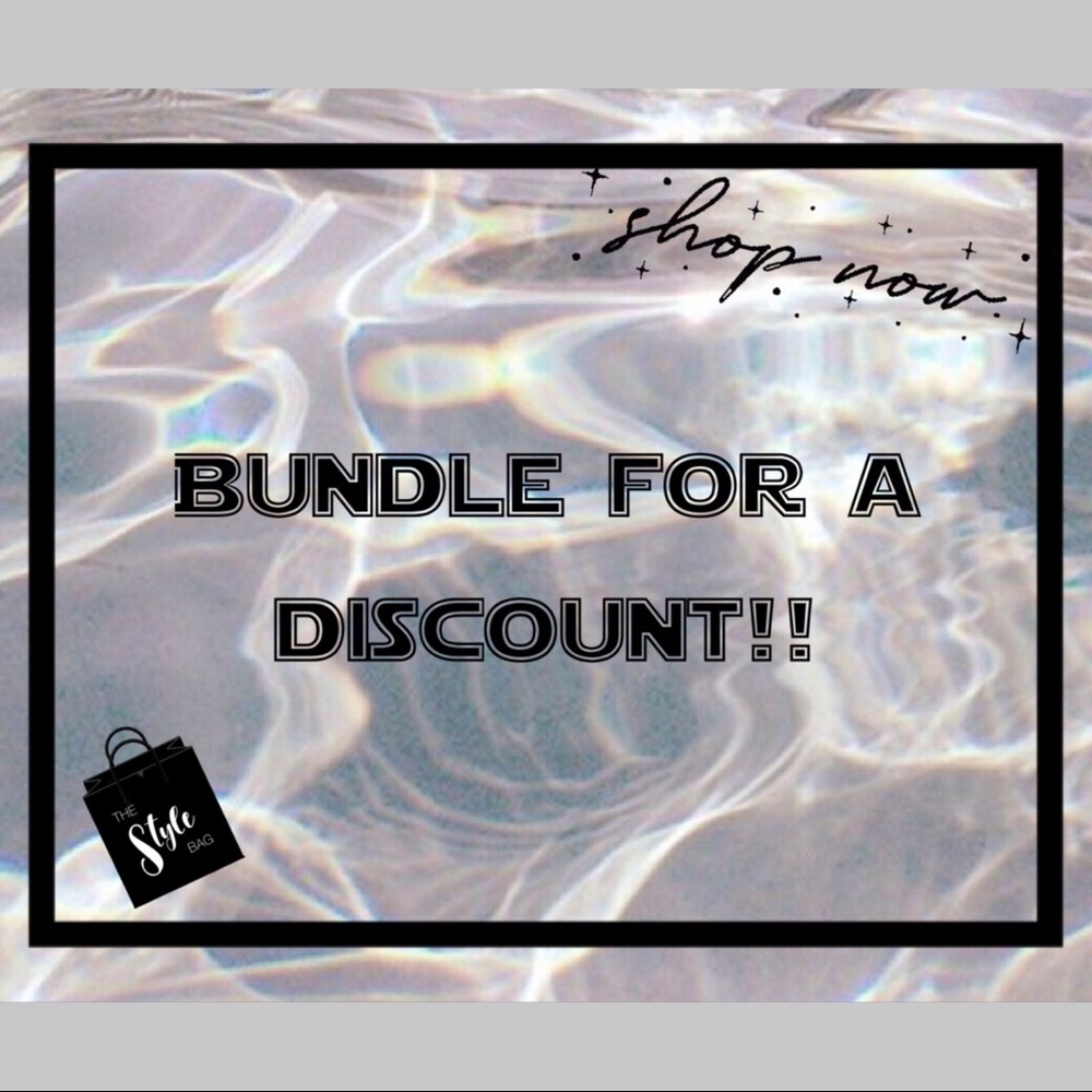 Bundle for a discount!!